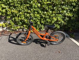 Naloo Naloo Kindervelo 16” – orange – guter Zustand