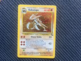 Pokemon Kabutops holo Fossil englisch