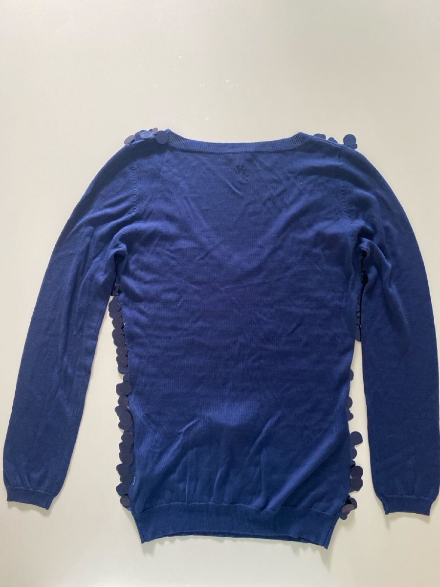Versace Maglioni & Felpe: VERSACE Seidenpullover mit Pailletten, Gr. S – Usato da Grabs venduto da blueye57 3