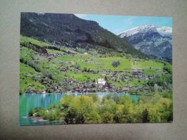 Ak Sarnen Blick auf Campingplatz Stempel