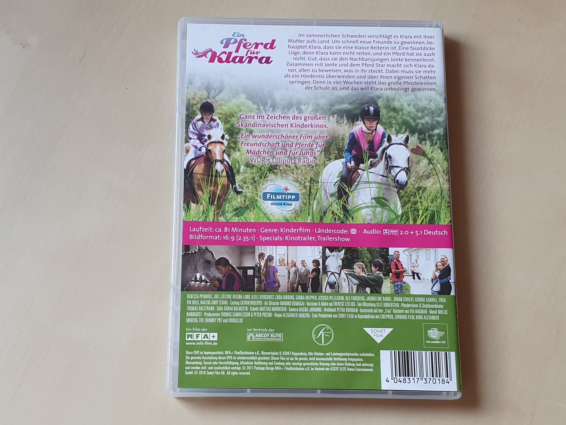 Tutti i DVDs: Ein Pferd für Klara – Usato da Stansstad venduto da collectorsshop 1