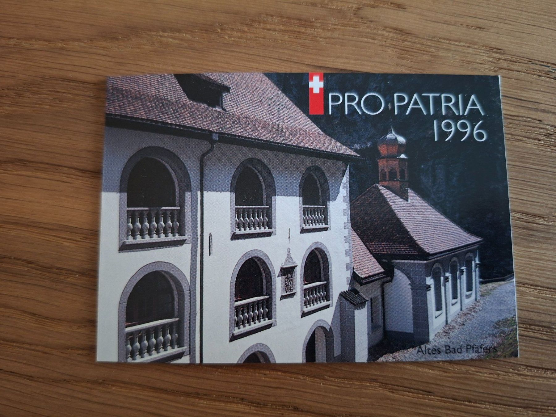 Alle Briefmarken: Markenheftchen: Pro Patria 1996 – Neu (gemäss Beschreibung) aus Hinterkappelen von 1399
