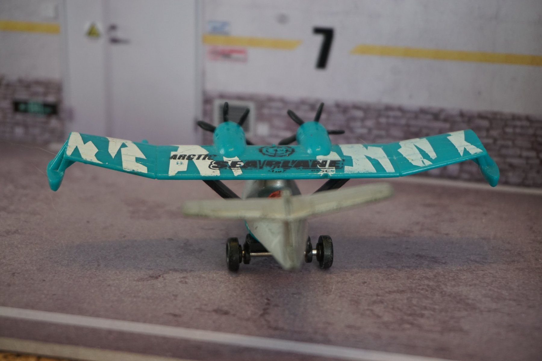 Matchbox Modellini d'auto: Matchbox Hydro Prop Flugzeug 9cm COOL !!!!!!!! – Usato da Reiden venduto da Doppeldecker69 2