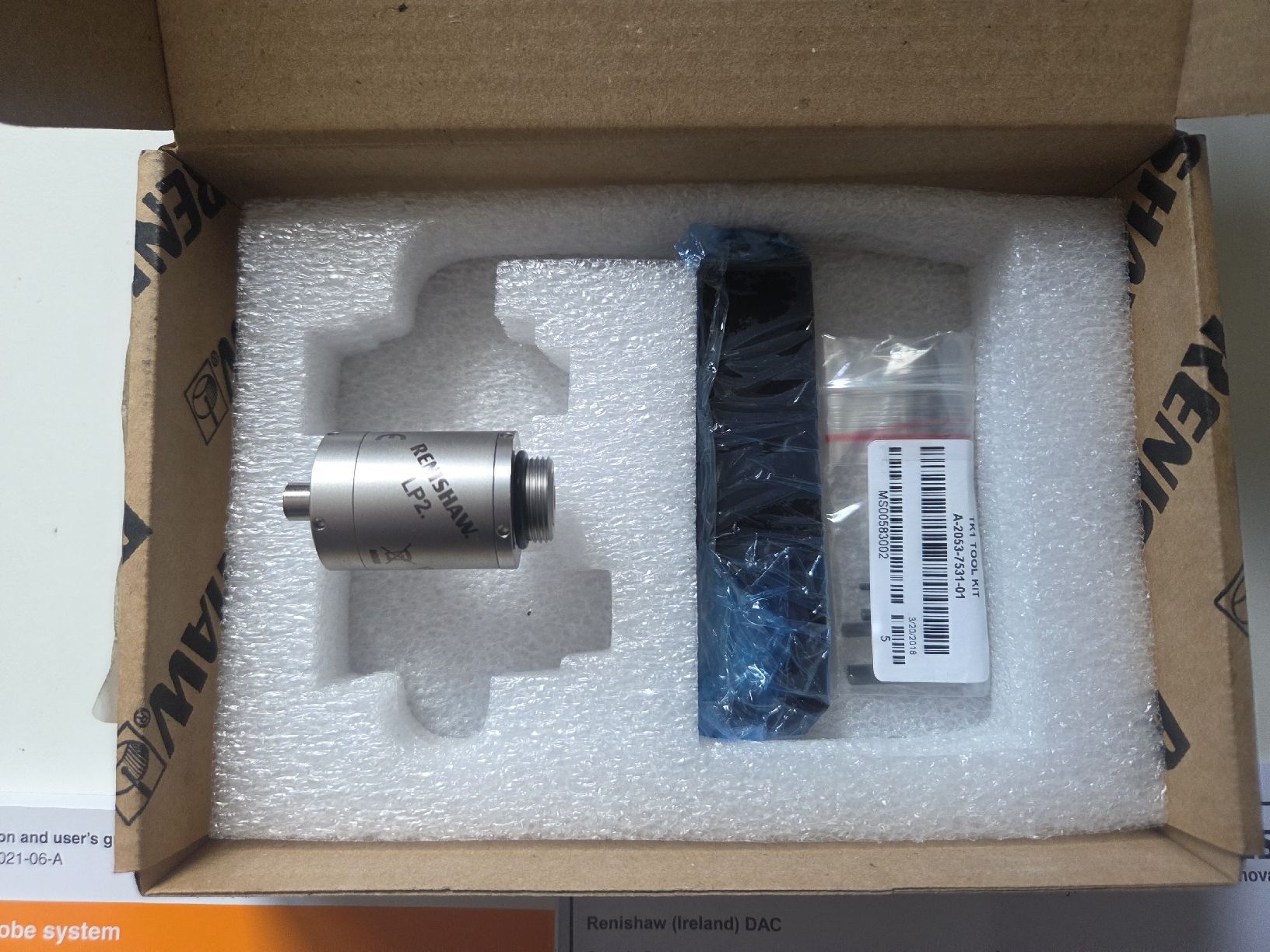 Renishaw Misurare: RENISHAW LP2 Tete 3D a mesurer – Nuovo e nell'imballaggio originale da Quartino venduto da 123HOBIT 1