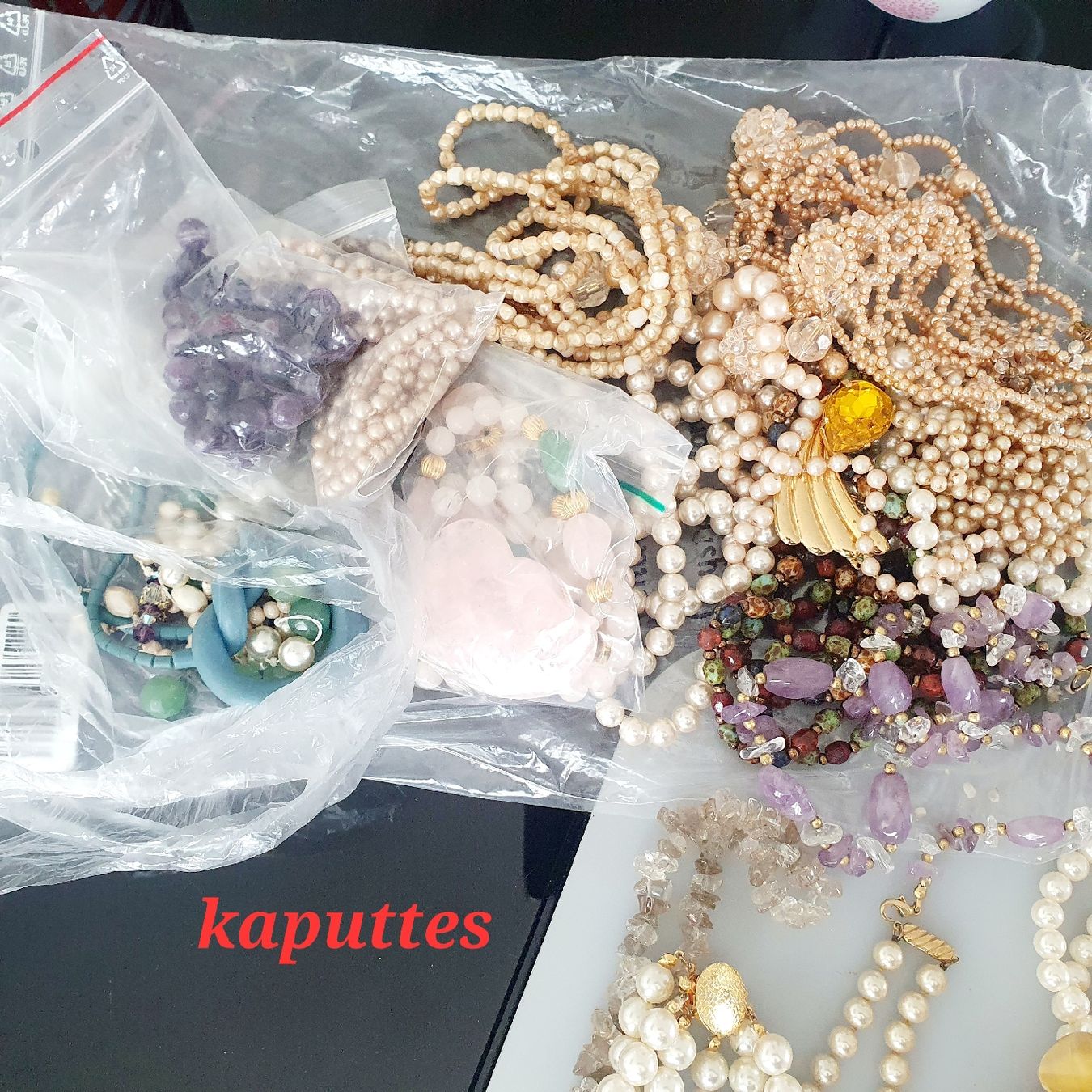 Sonstiger Schmuck: Schmuck Konvolut Modeschmuck Perlen verschiedene Teile  – Gebraucht aus Kreuzlingen von Wunderkiste123 9
