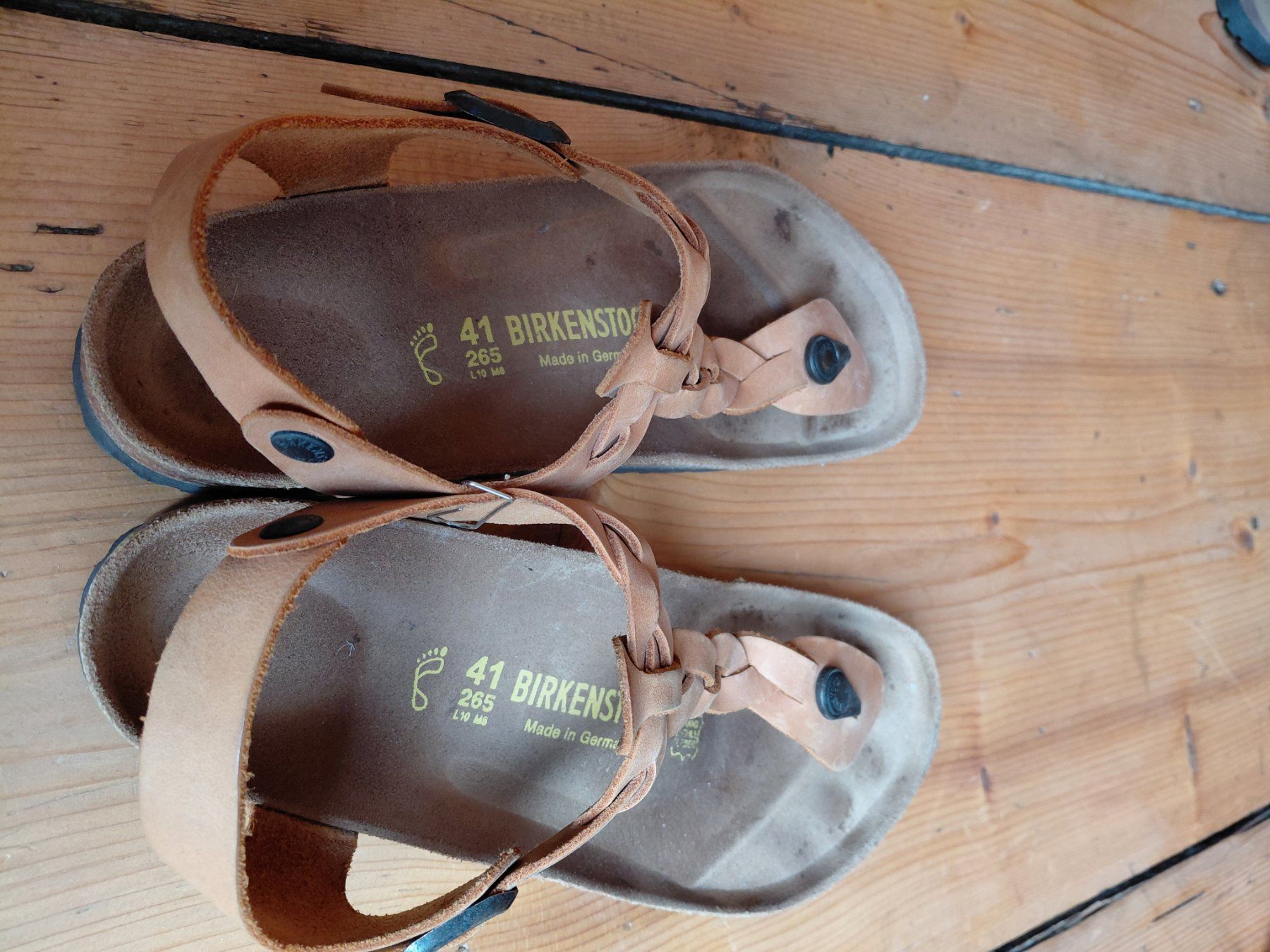 Damenschuhe: Birkenstock, Kairo, braidet,  Grösse 41, Breite "normal" – Gebraucht aus Zernez von ric_sns5 2