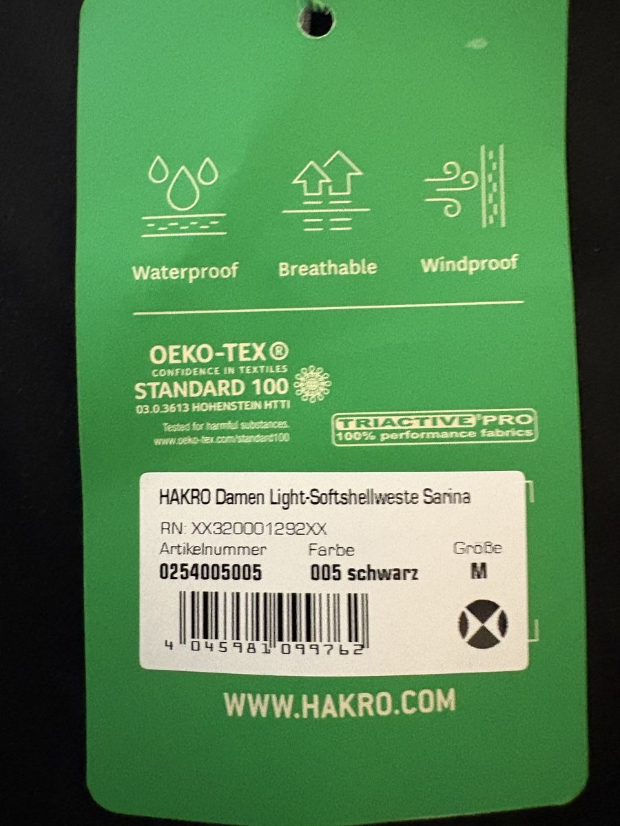 Gilet & Giacche senza maniche: Hakro Softshellweste Sarina, Grösse M, neuwertig! – Nuovo (secondo la descrizione) da Dulliken venduto da gab_jdr2 8