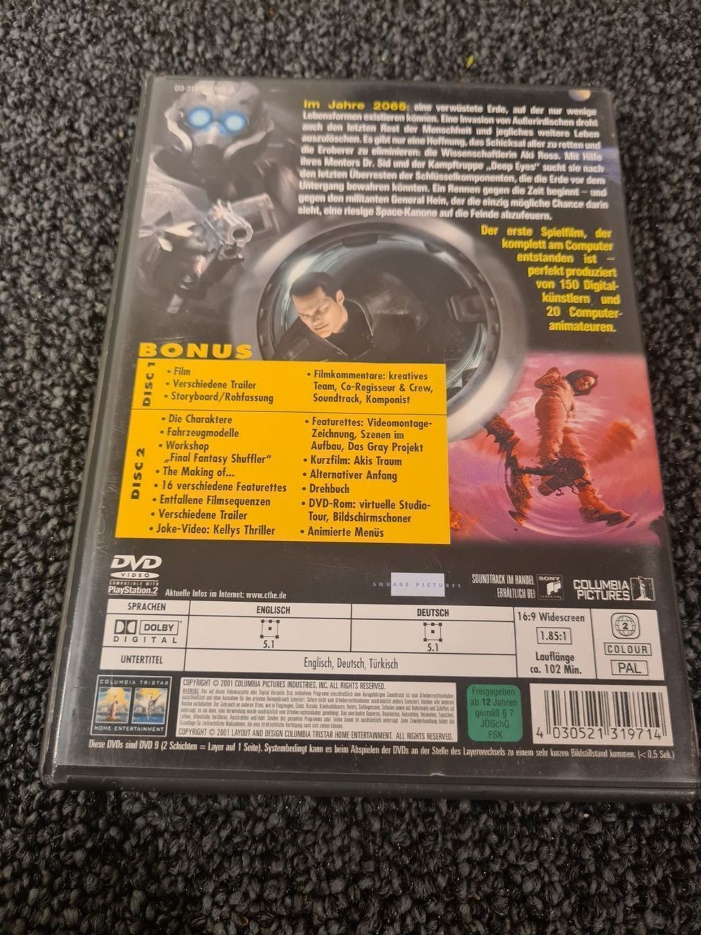 Tutti i DVDs: FANTASY (9303) – Usato da Ruswil venduto da M71 1