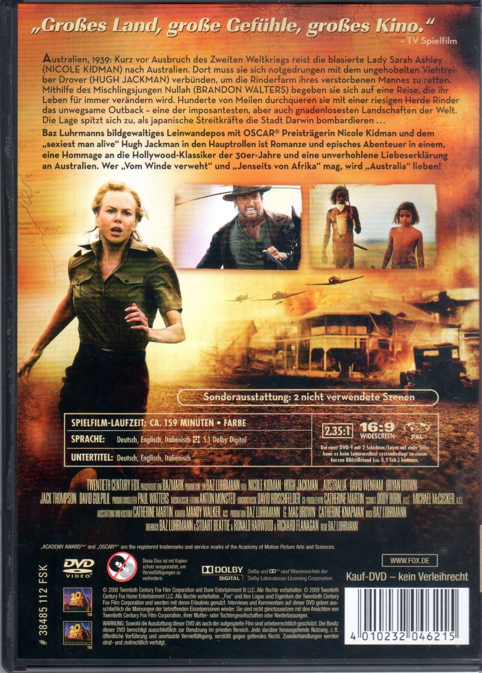 Tous les DVDs: NICOLE KIDMAN HUGH JACKMAN AUSTRALIA DVD – Neuf (Voir description) à Losone par EM2019 1
