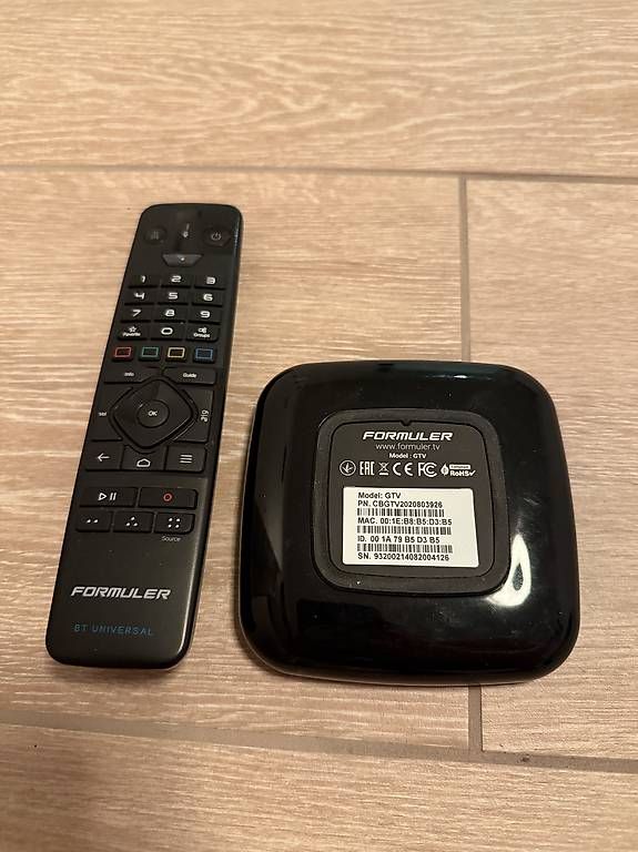 Formuler Sistemi audio & multimediali: Formuler GTV IPTV-Box mit Fernbedienung – Usato da Safenwil venduto da car_nlh6 1