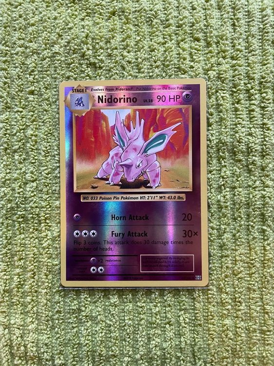 Pokemon Evolutions Nidorino Reverse Kaufen Auf Ricardo 5331