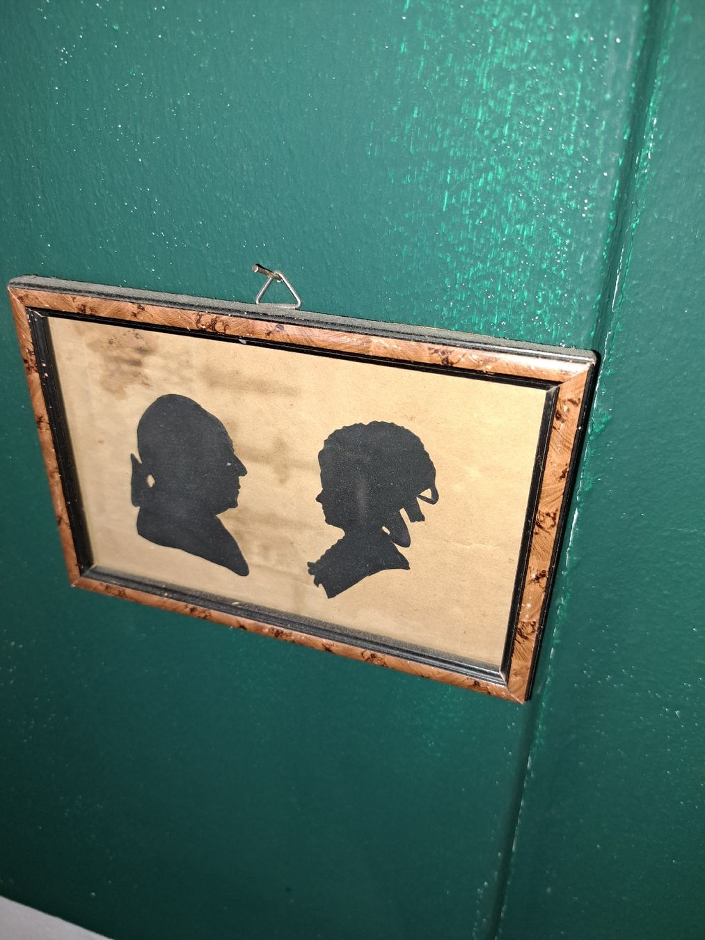 Grafiken & Lithographien: Antike Silhouette, gerahmtes Schattenbild  – Gebraucht aus Kölliken von Upcycling-by-Mc-TAM