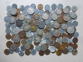 ++Schweizer Kleingeld ab 1850 mit guten Jahrgängen