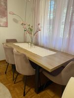 Extendable Dining Table Oak Look 200cm x 100cm
