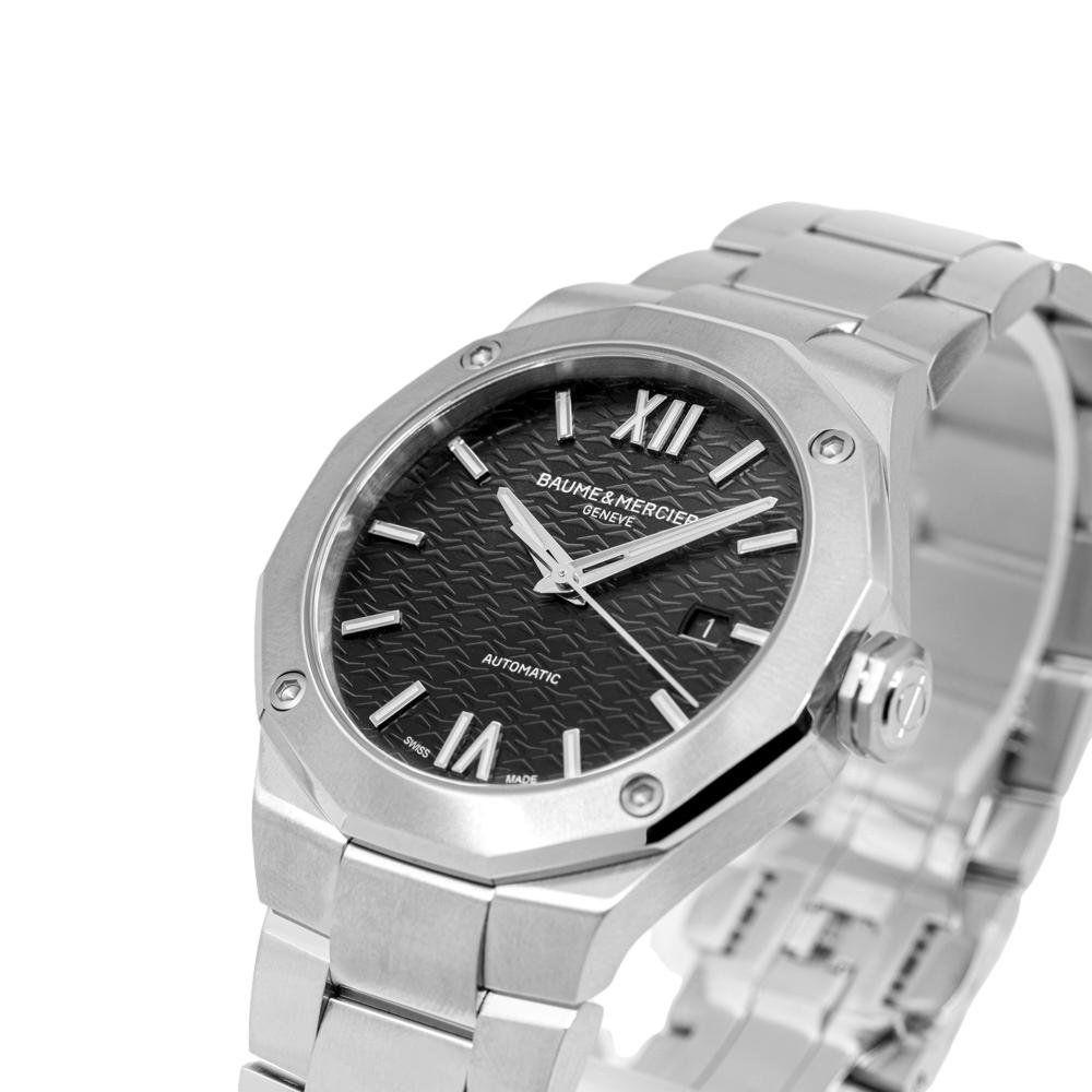 Baume & Mercier Orologi: Baume & Mercier Men's 10621 Riviera Auto – Nuovo e nell'imballaggio originale da Schindellegi venduto da harveystore 4