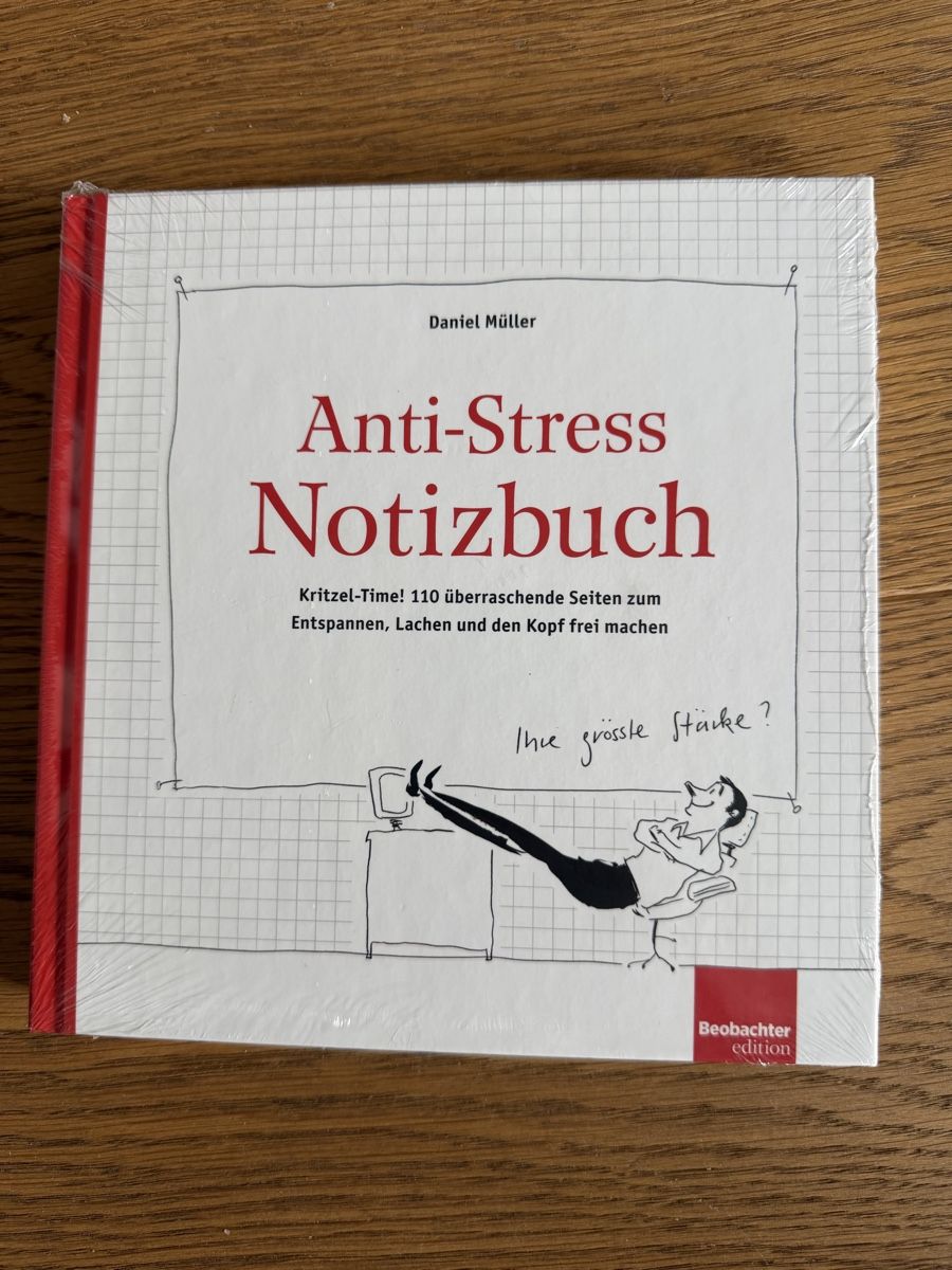 Libri: Anti-Stress Notizbuch Beobachter Edition – Nuovo e nell'imballaggio originale da Effretikon venduto da Saendu24