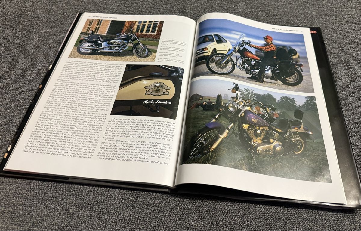 Libri: Harley-Davidson Bücher – Usato da Bauma venduto da Shotgunmann 2