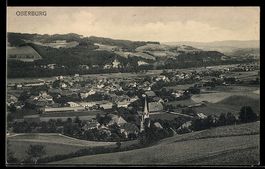 AK Oberburg, Gesamtansicht mit Kirche