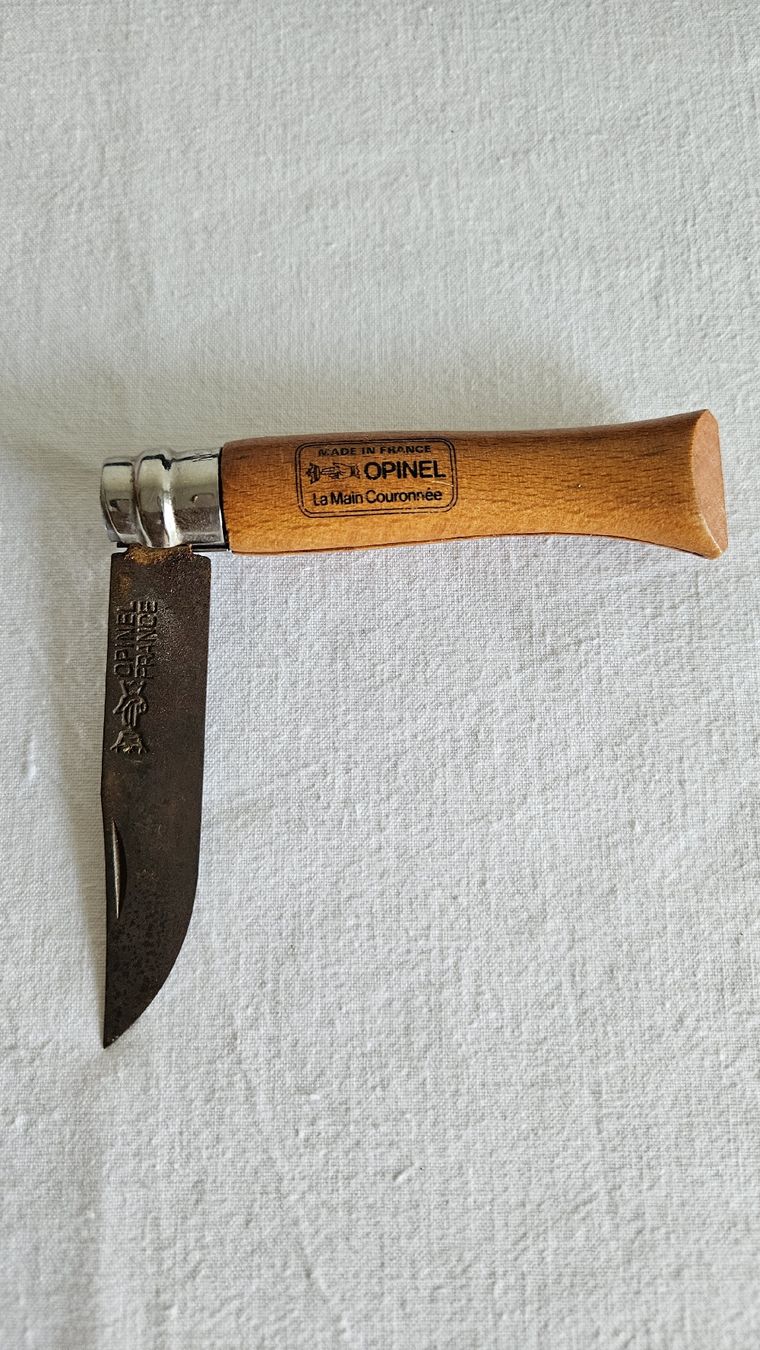 Opinel Coltelli tascabile: Vintage Opinel Sackmesser Klassiker No.8 – Usato da Ettingen venduto da samiba 2