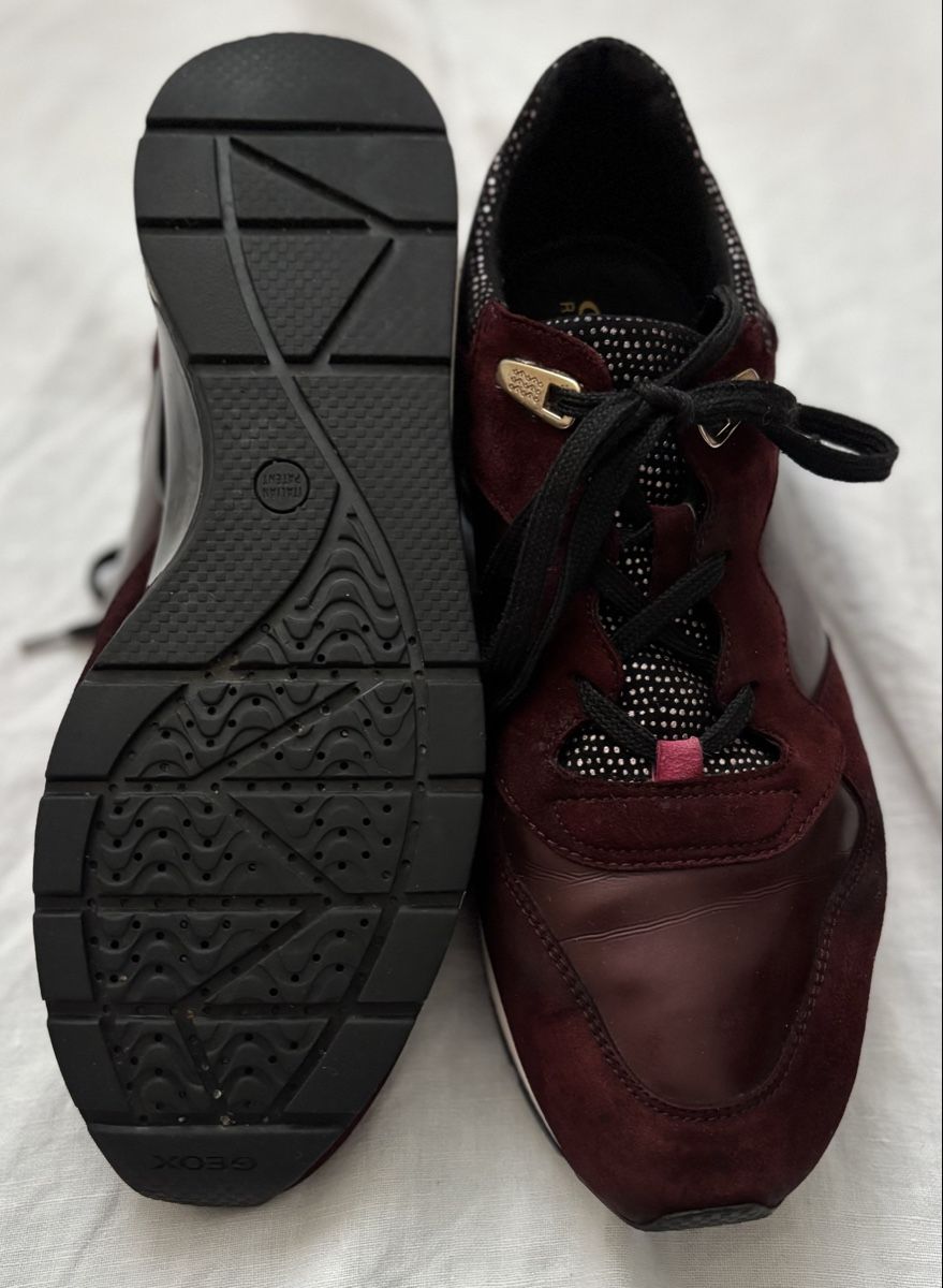 Geox Scarpe da donna: Geox Damen Sneaker, Grösse 39, den Herbst – Usato da Dietlikon venduto da Babies02 2