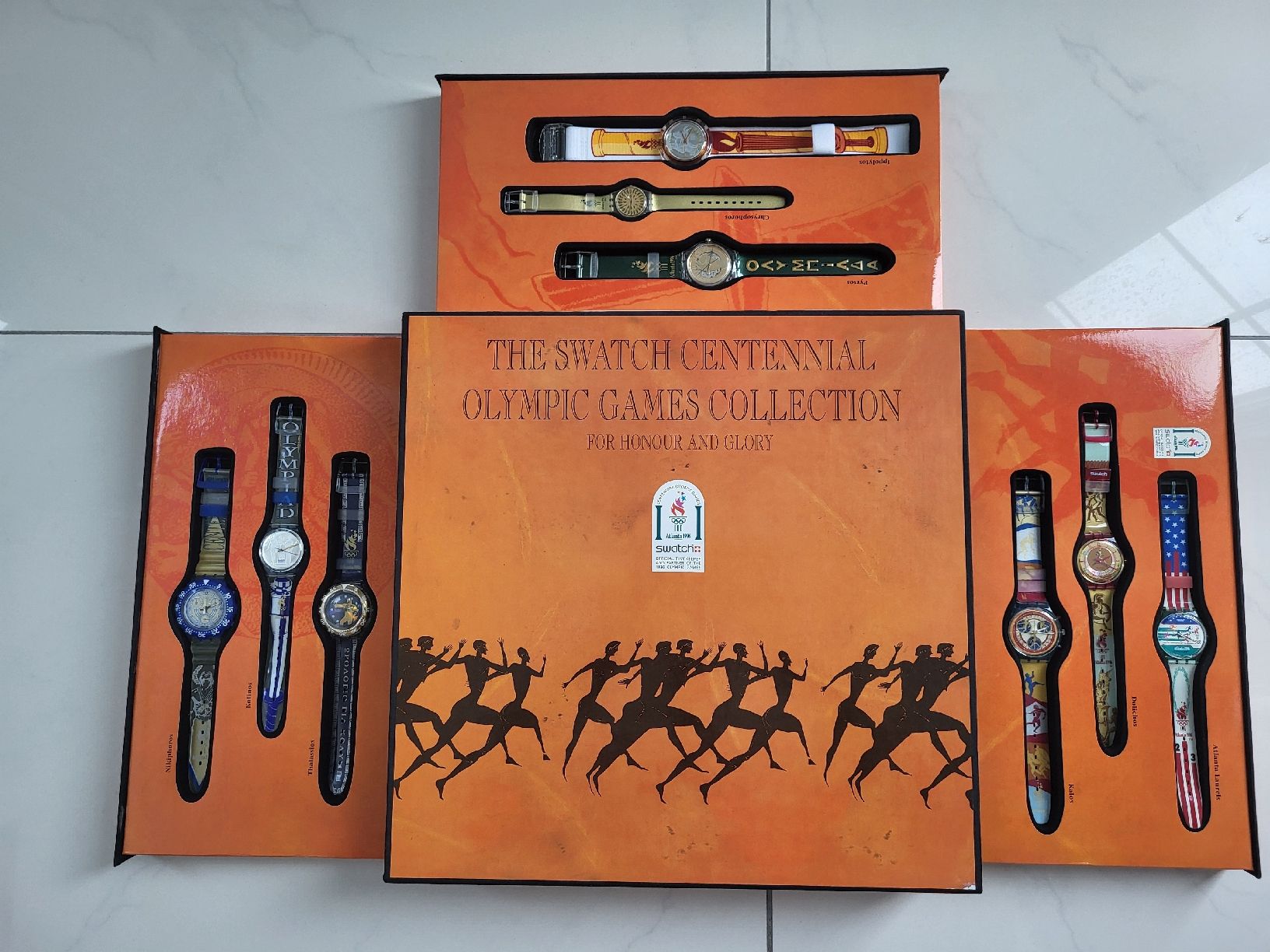 Swatch Montres: SWATCH CENTENNIAL OLYMPIG GAMES ATLANTA NEU – Neuf avec emballage d'origine à Lommiswil par Fridu_C