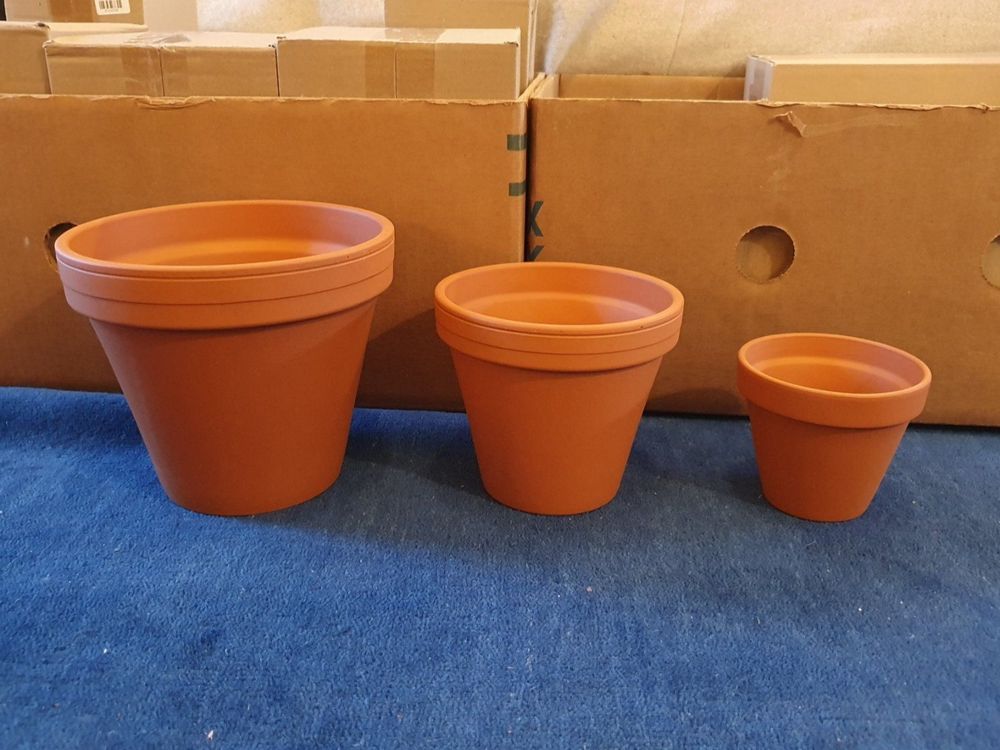 58 neue TerrakottaTöpfe (originalverpackt) Kaufen auf Ricardo
