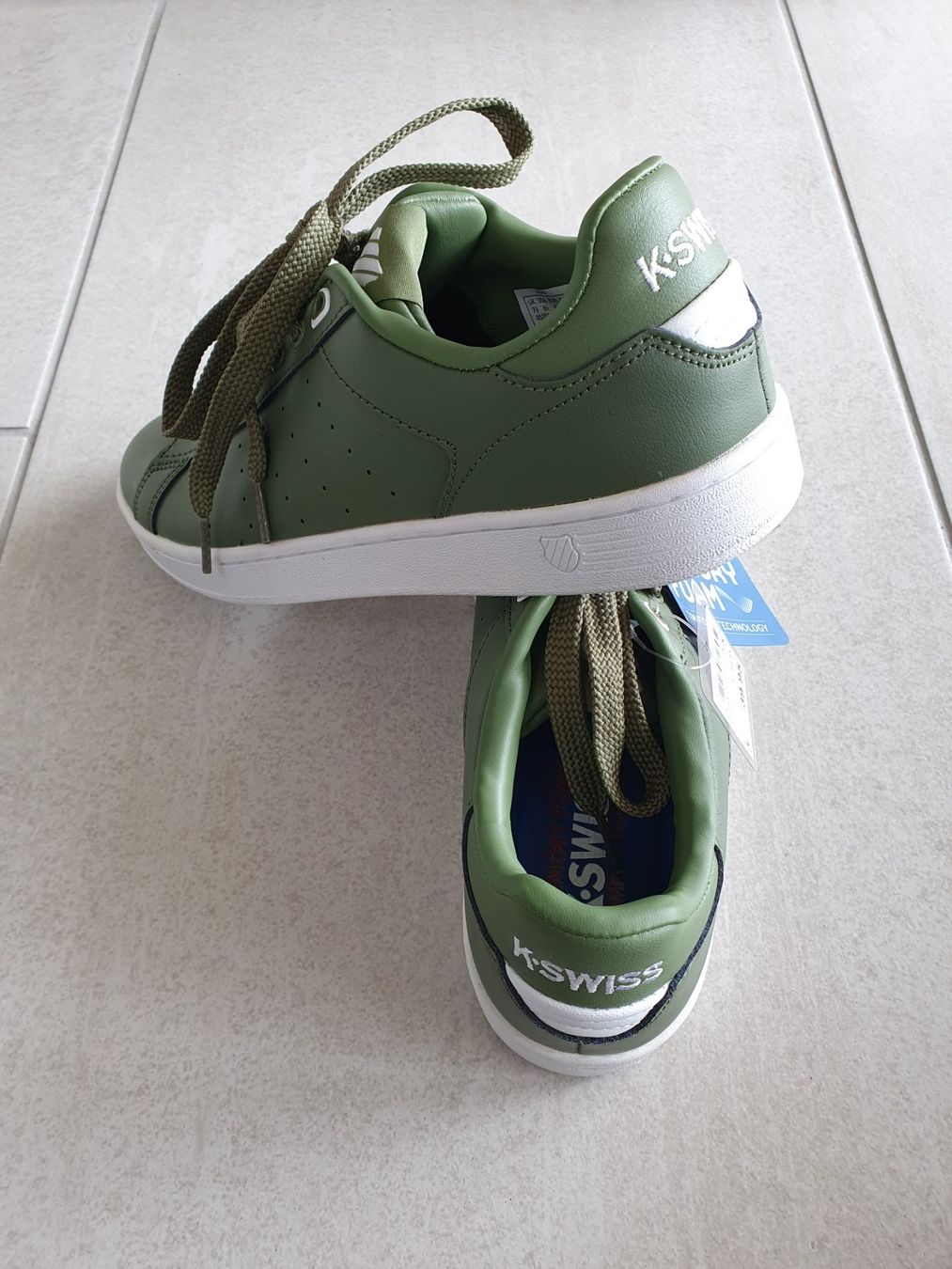 Scarpe da uomo: K SWISS Sneaker grün / Grösse 41,5 – Nuovo e nell'imballaggio originale da Hirschthal venduto da toronto-raptors82 3