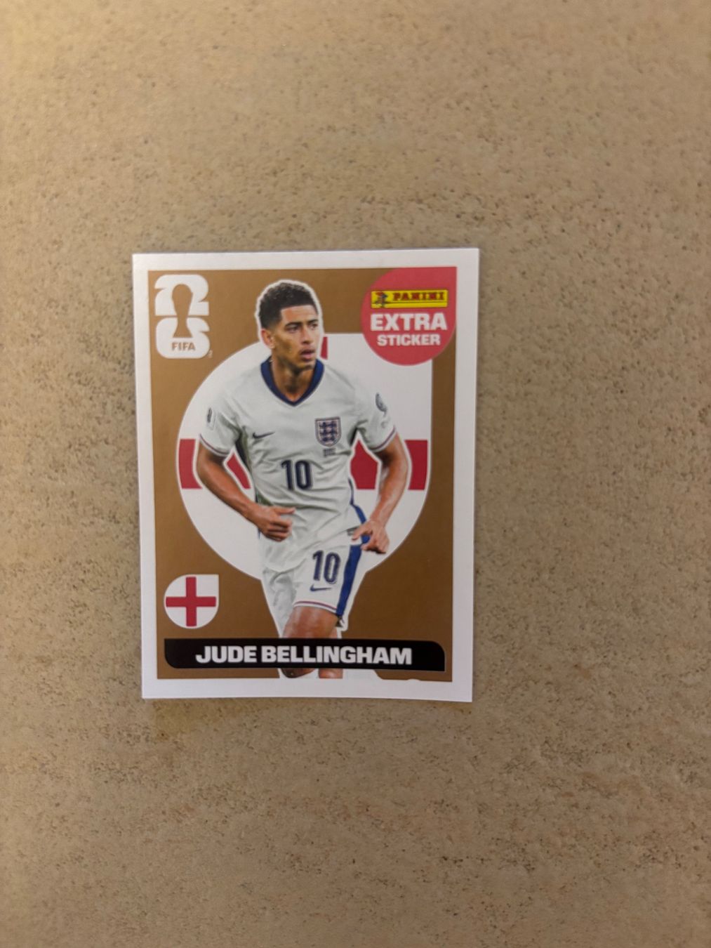 Panini Carte collezionabili: Panini Extra Sticker 2026 Jude Bellingham Bronze – Nuovo (secondo la descrizione) da Basel venduto da Beyaje