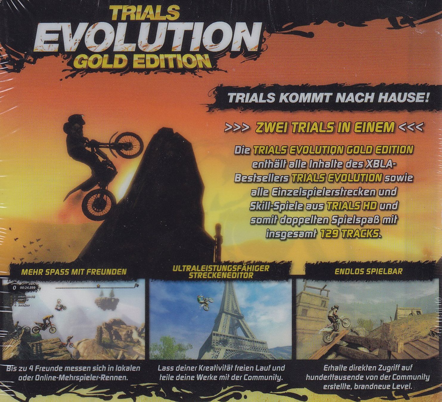 Giochi: Trials Evolution Gold Edition PC DVD-ROM Top Zustand! – Nuovo e nell'imballaggio originale da Thun venduto da Dl3604 3