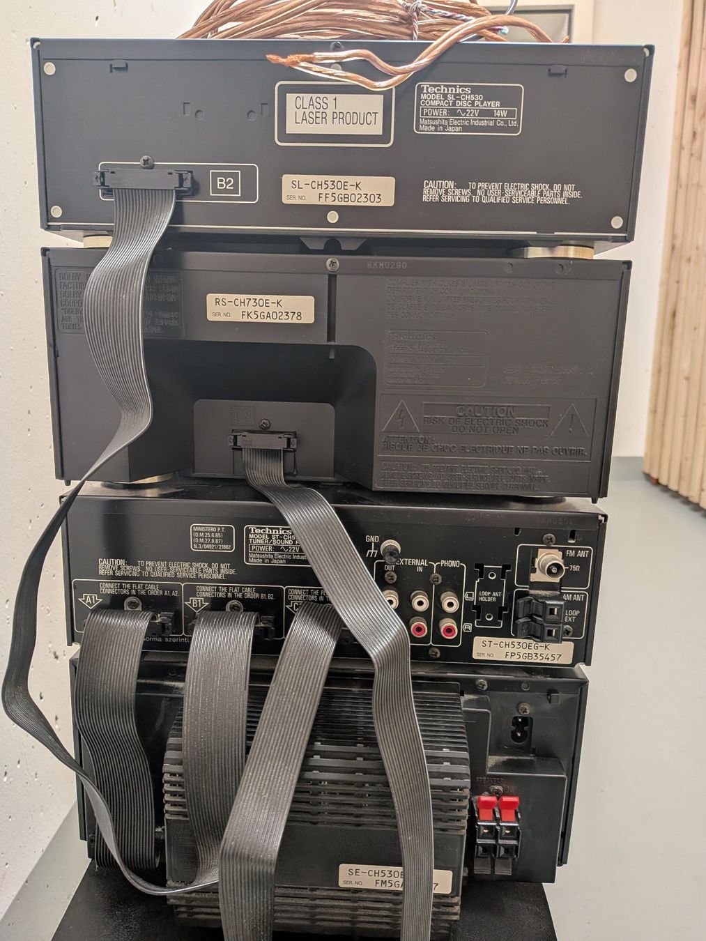 Technics Amplificatori: Technics SC-CH530 Hi-Fi-System – Usato da Ruswil venduto da Cuprax 4