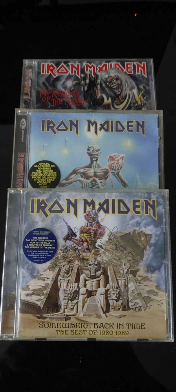 CD: CD IRON MAIDEN NEU 3 STK – Usato da Altstätten SG venduto da sab_pwh6