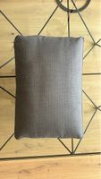 4x Minotti Kissen in Taupe Strukturstoff neu