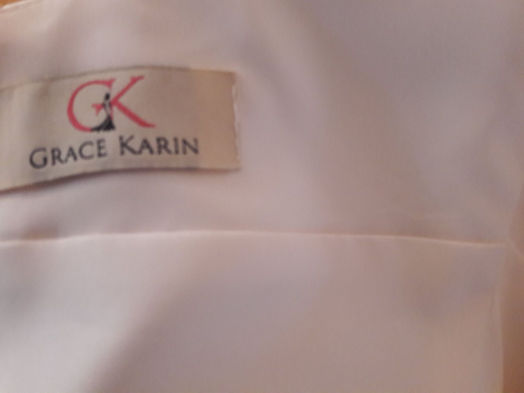 Kleider: KLEID - FESTKLEID -  Lang mit BLUME - Creme-Farbe - ca. 32 – Gebraucht aus Luzern von miocarobabbonetoscan 2