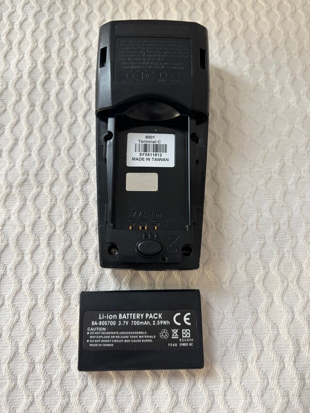 Scanner: Mobiler Barcodescanner Elcode 8001 Terminal - C – Usato da Einigen venduto da Medicom-Pharma 1
