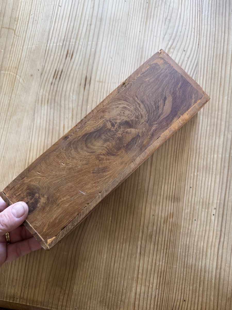 Tutte le decorazioni: Boîte ancienne en bois decor argenté! – Usato da Veyrier venduto da kimedovapa 3