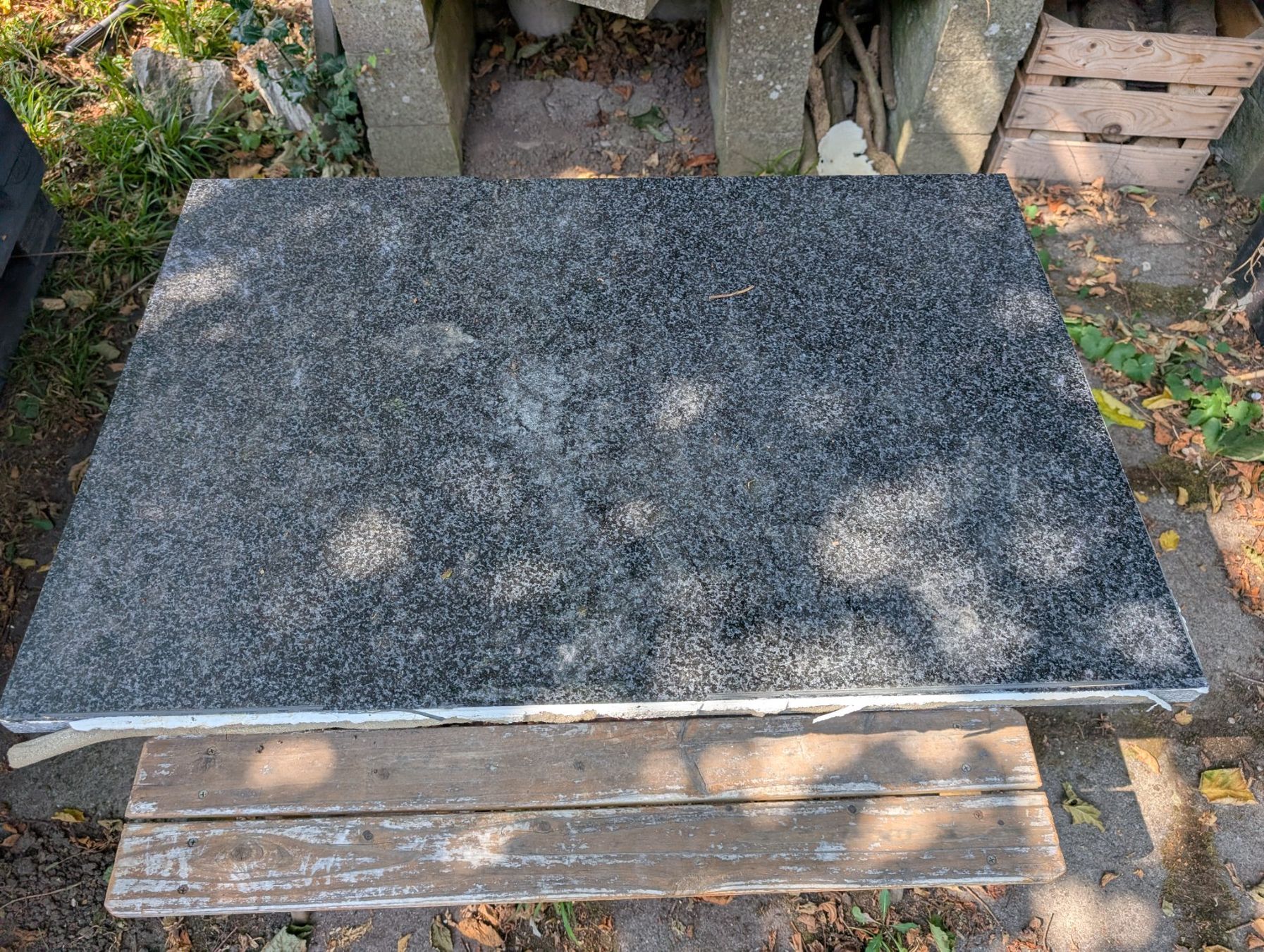 Servierplatten: Küche Arbeitsplatte Granit dunkelgrau – Gebraucht aus Esslingen von NikkiL 1