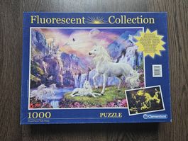 Leuchtendes Einhorn Puzzle 1000 Teile