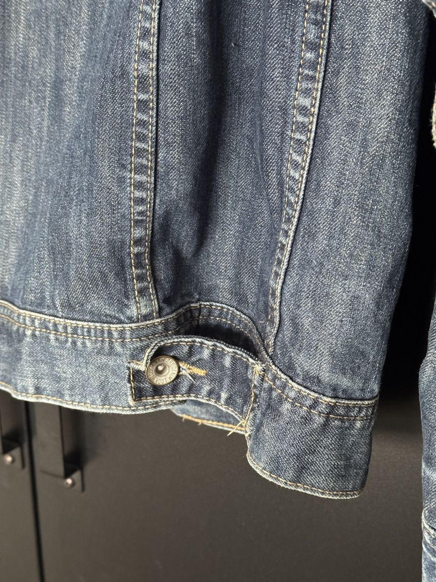 Giacche: Stylish Angelo Litrico Denim Jacket - Size L, Blue – Usato da Effretikon venduto da expiredrice 4