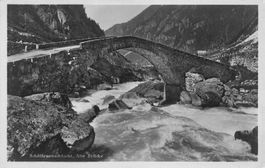 Schöllenenschlucht alte Brücke