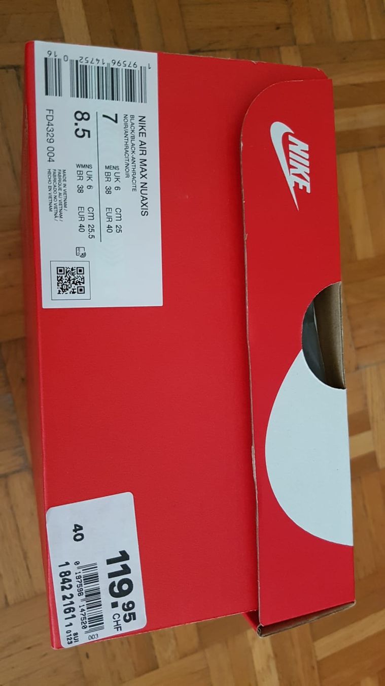 Nike Scarpe da uomo: Nike Air Max NUAXIS GR.40 – Nuovo e nell'imballaggio originale da Zürich venduto da ata_c8nh 8
