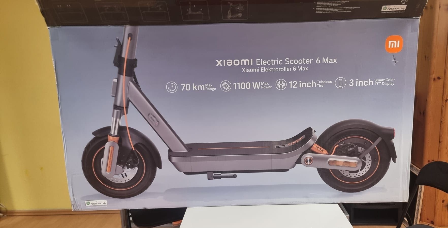 Scooters: Xiaomi Electric E Scooter 6 Max – Neu und originalverpackt aus Mühlehorn von donaldsohn 3