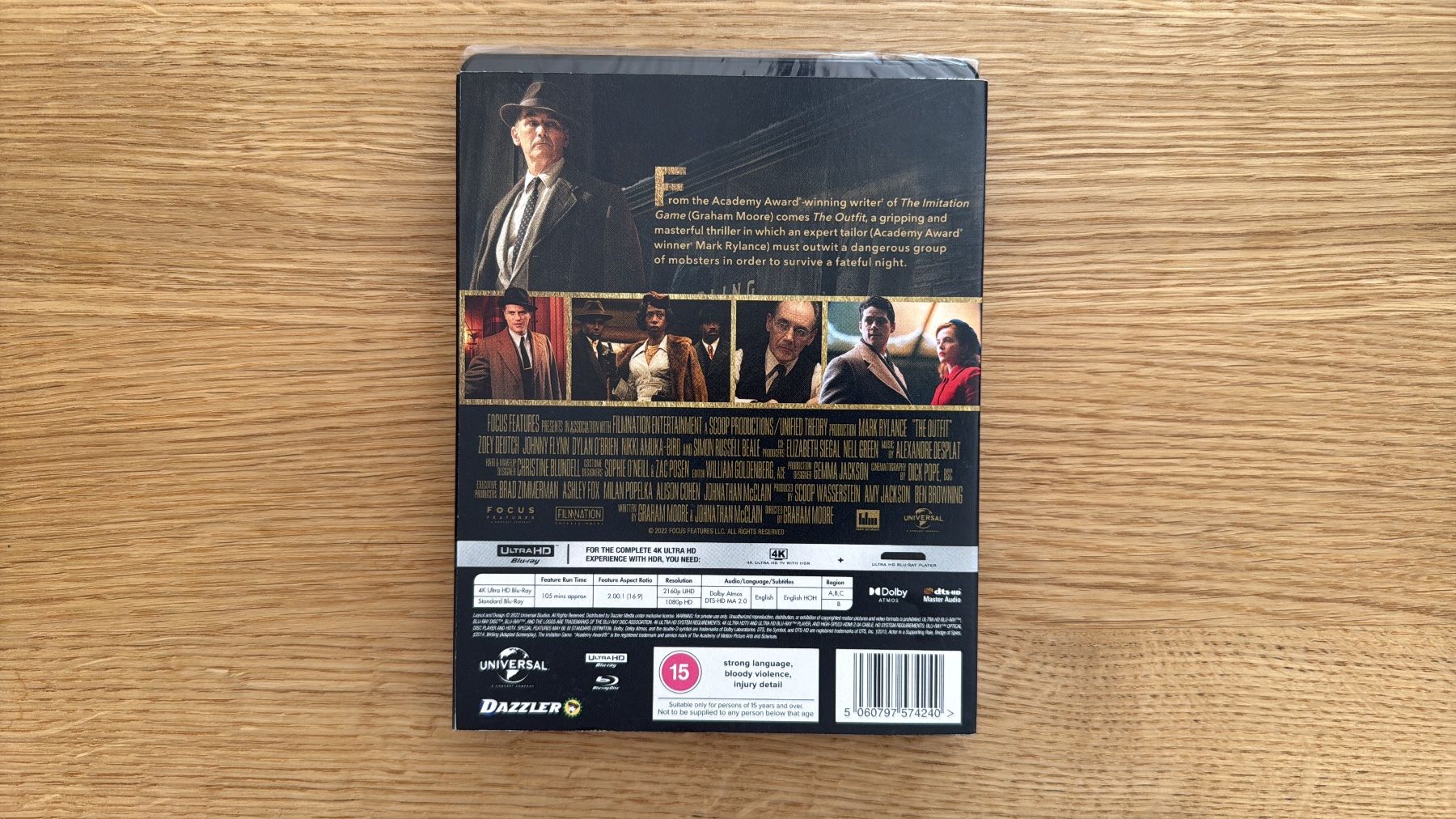 Alle DVDs: The Outfit - 4K UHD Blu-Ray – Neu und originalverpackt aus Wallisellen von Art_Vendorlay 1