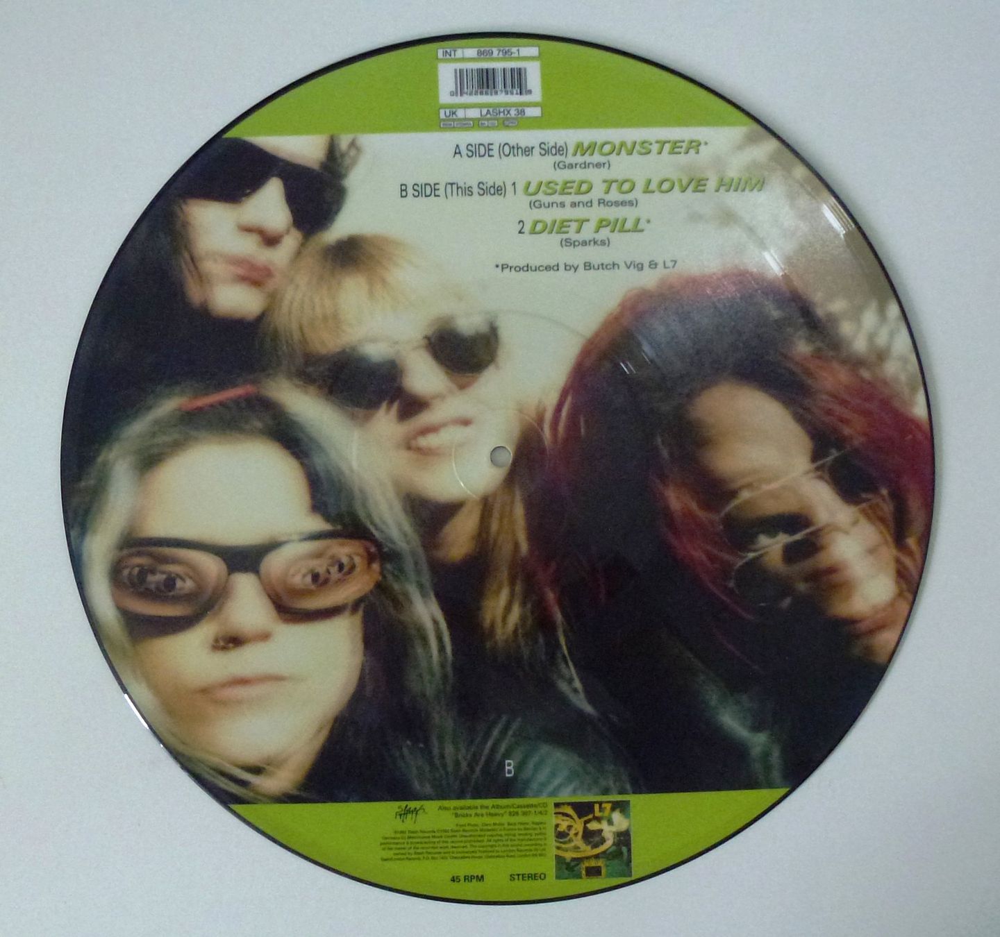 Schallplatten: L7 - Monster - Vinyle Picture Disc 12'' – Gebraucht aus Le Lignon von passro06 2