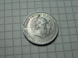 Spanien 10 Centimos, 1959