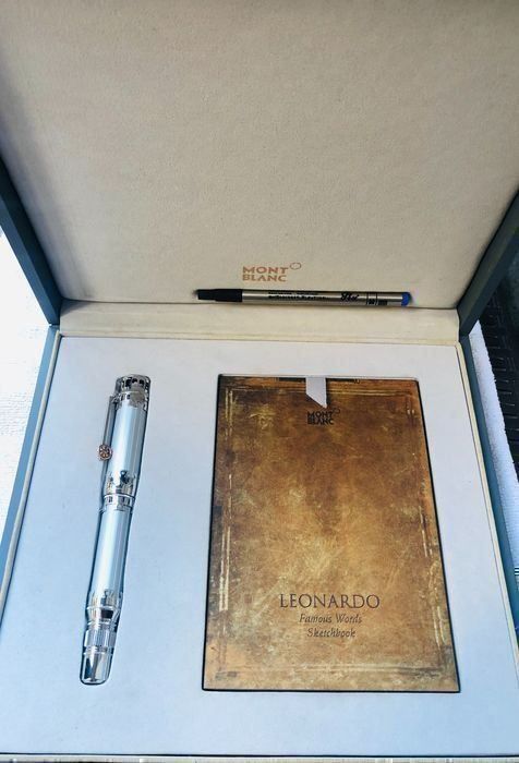 Montblanc Penna & Evidenziatori: Montblanc Leonardo Da Vinci Lim. Ed. Tintenroller – Nuovo (secondo la descrizione) da Zuzwil SG venduto da sacha_the_stud 4