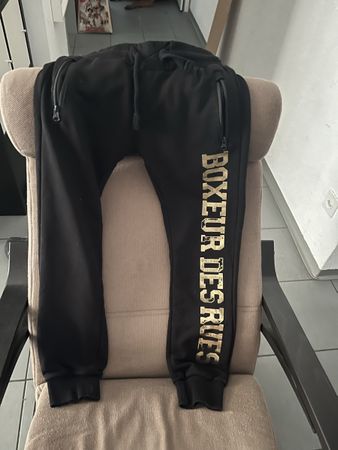 Pantaloni tuta Boxeur des Rues neri taglia L usati