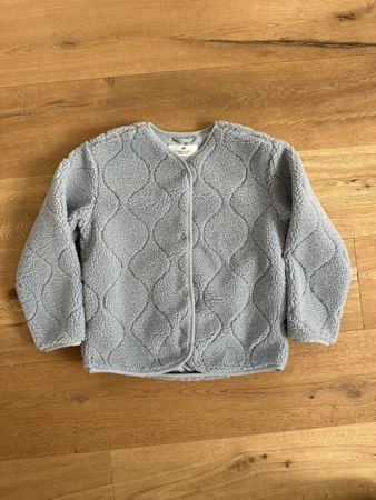 Gilet enfant H&M bleu clair, chaud et confortable, 86 cm