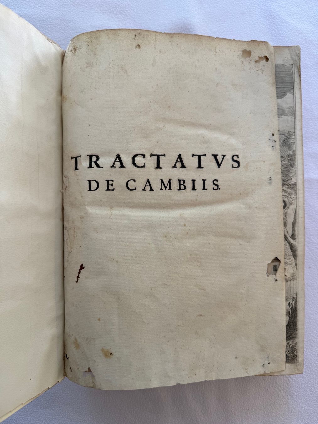 Libri: TRACTATUS DE CAMBIIS. 1641 – Usato da Bern venduto da xberg36 1