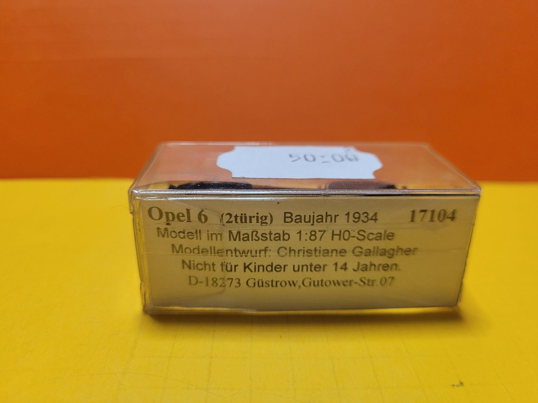Opel Modellautos: Opel 6 1934 ADP réf. 17104 1:87 – Gebraucht aus Domdidier von Bimbo57 8