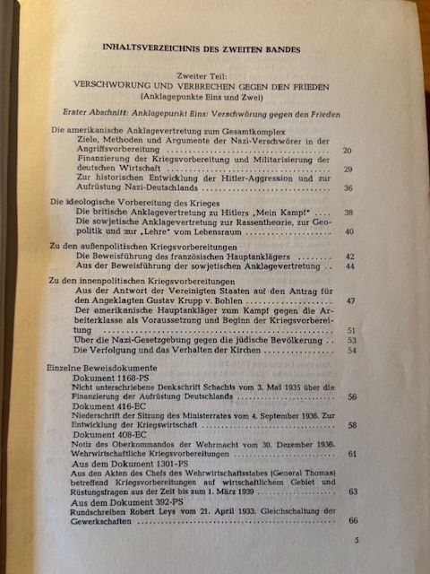 Libri: Der Nürnberger Prozess, Band 2 – Usato da Seon venduto da retep012 3